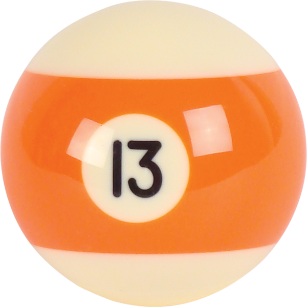 Aramith Premier Replacement Ball – #13 | Golden Break Billiards